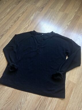 Waffle Knit Long Sleeve